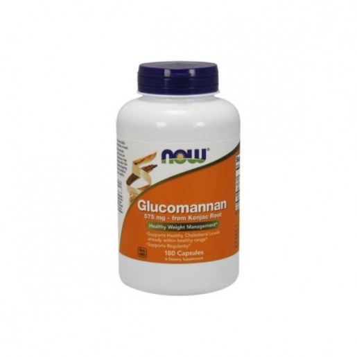 Now Glucomannan 180 cápsulas