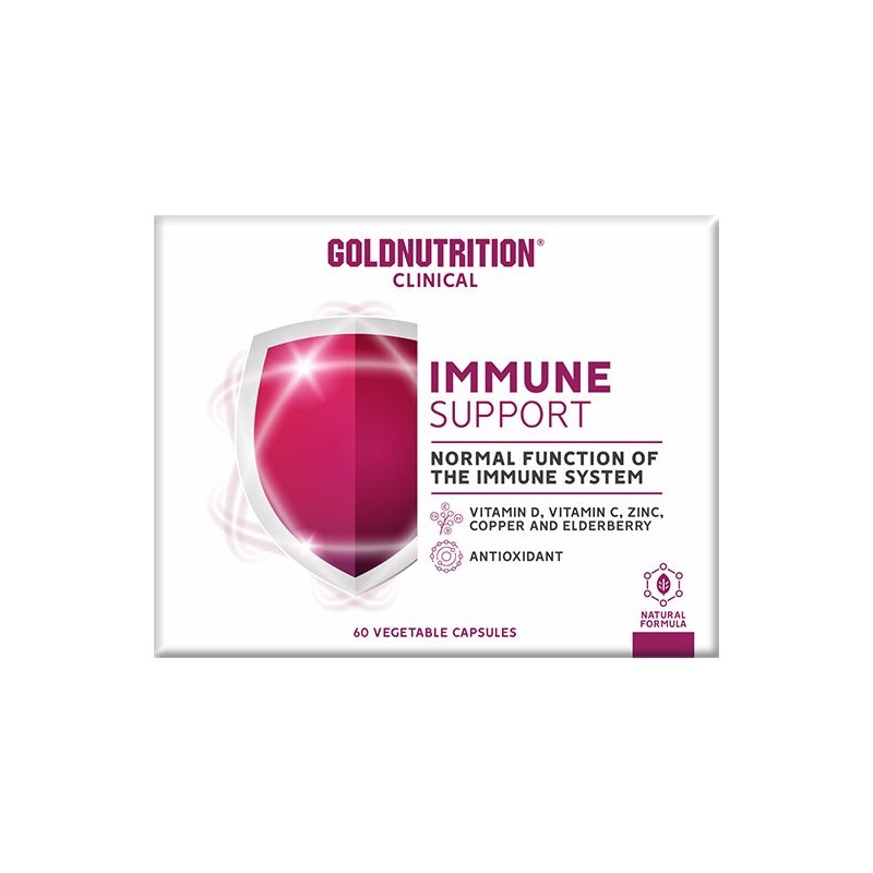 Gold Nutrition Immune Support 60 Cápsulas