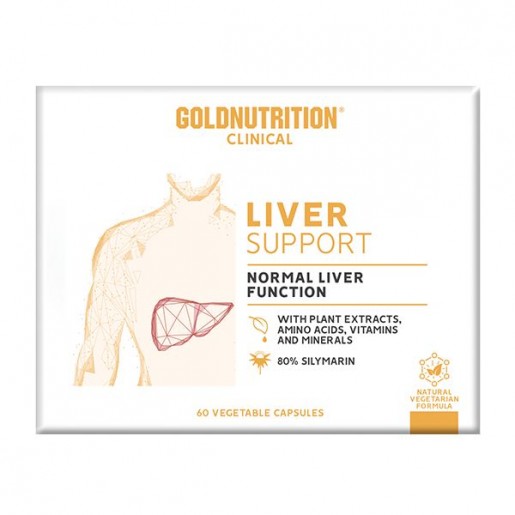 Gold Nutrition Clinical Liver Support 60 Cápsulas
