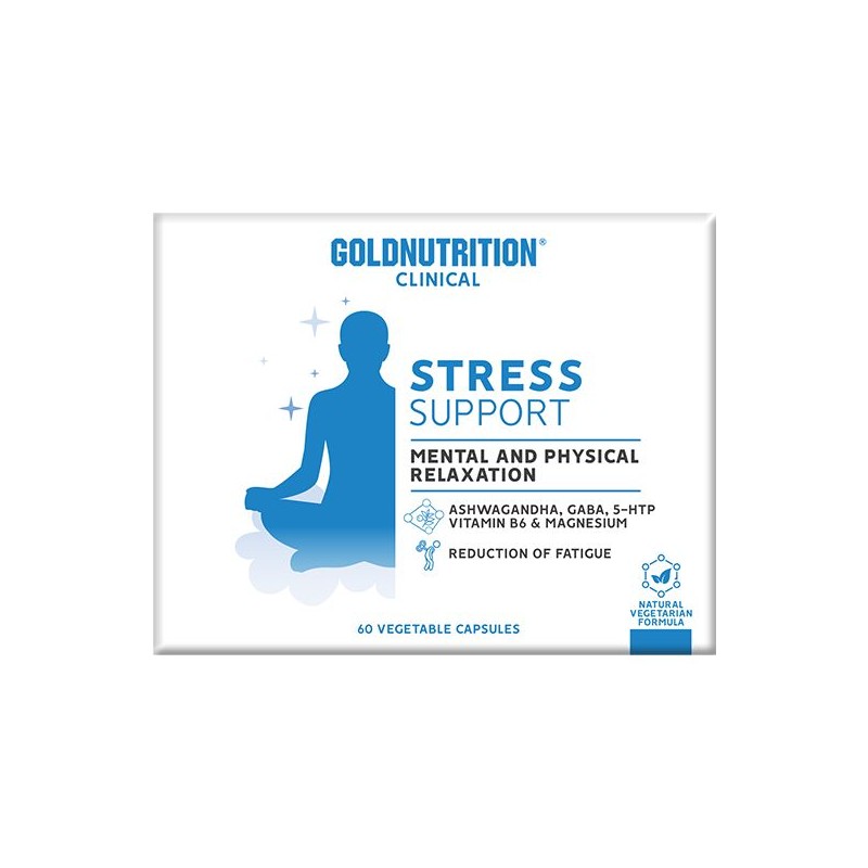 Gold Nutrition Stress Support Clinical 60 Cápsulas
