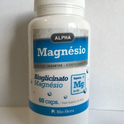 Bio-Hera Magnésio Bisglicinato 60 Cápsulas