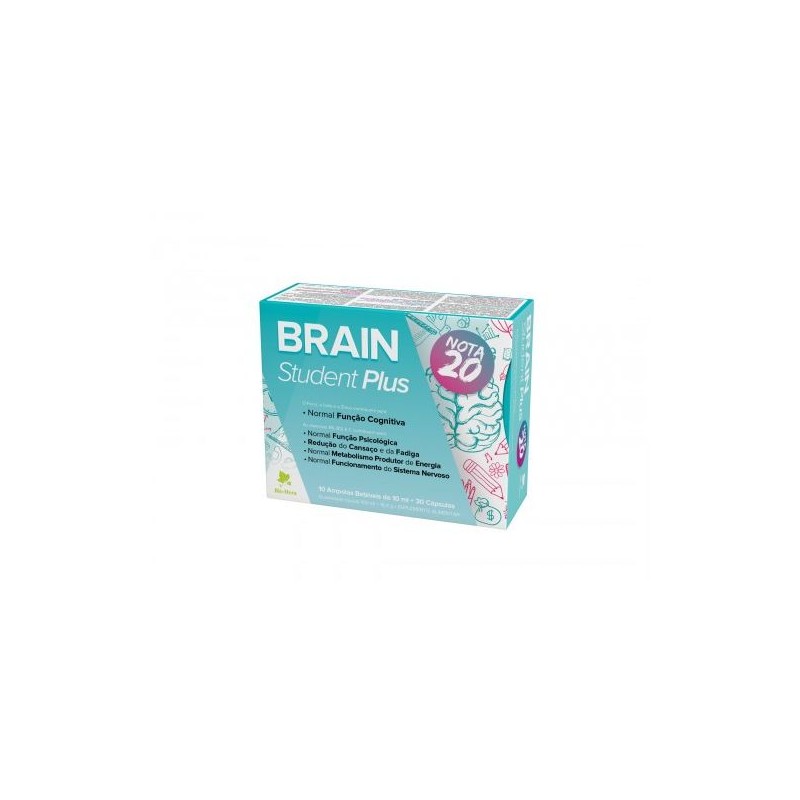 Bio-Hera Brain Student Plus 10 Ampolas + 30 cápsulas