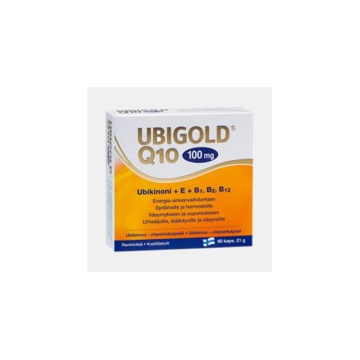 Natural e Eficaz Ubigold Q10 60 Comprimidos