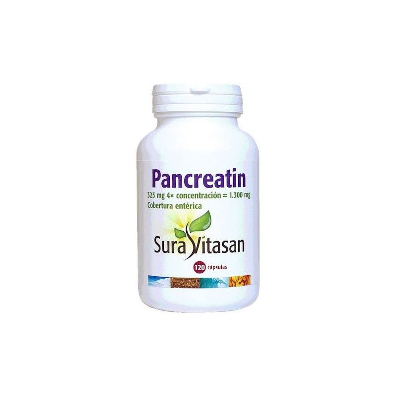 Sura Vitasan Pancreatin 120 cápsulas