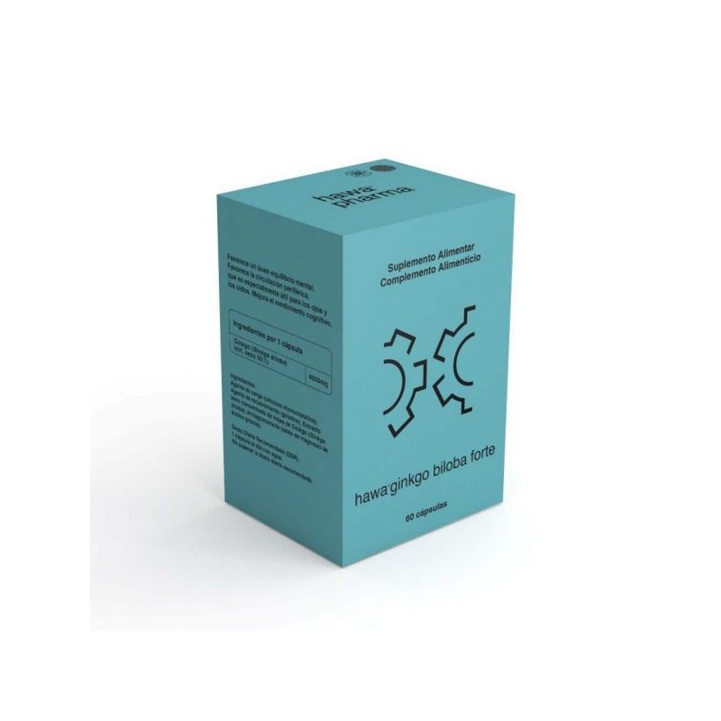 Hawa Ginkgo Biloba Forte 60 Cápsulas