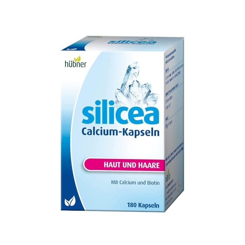 Hubner Silicea Cálcio Biotina 180 Cápsulas