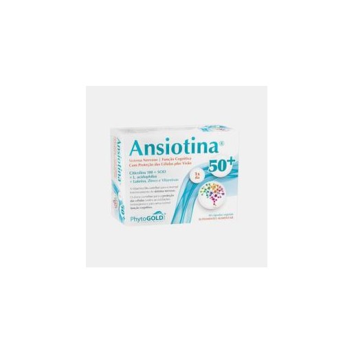 Phytogold Ansiotina Sistema Nervoso 50+ 30 Cápsulas