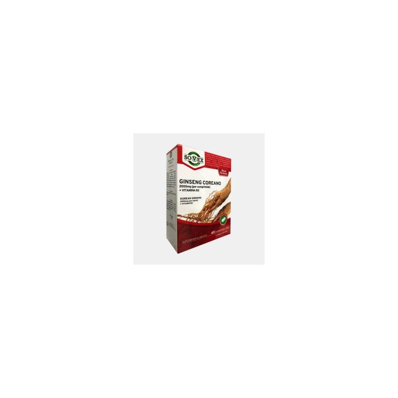 Sovex Ginseng Coreano 40 comprimidos