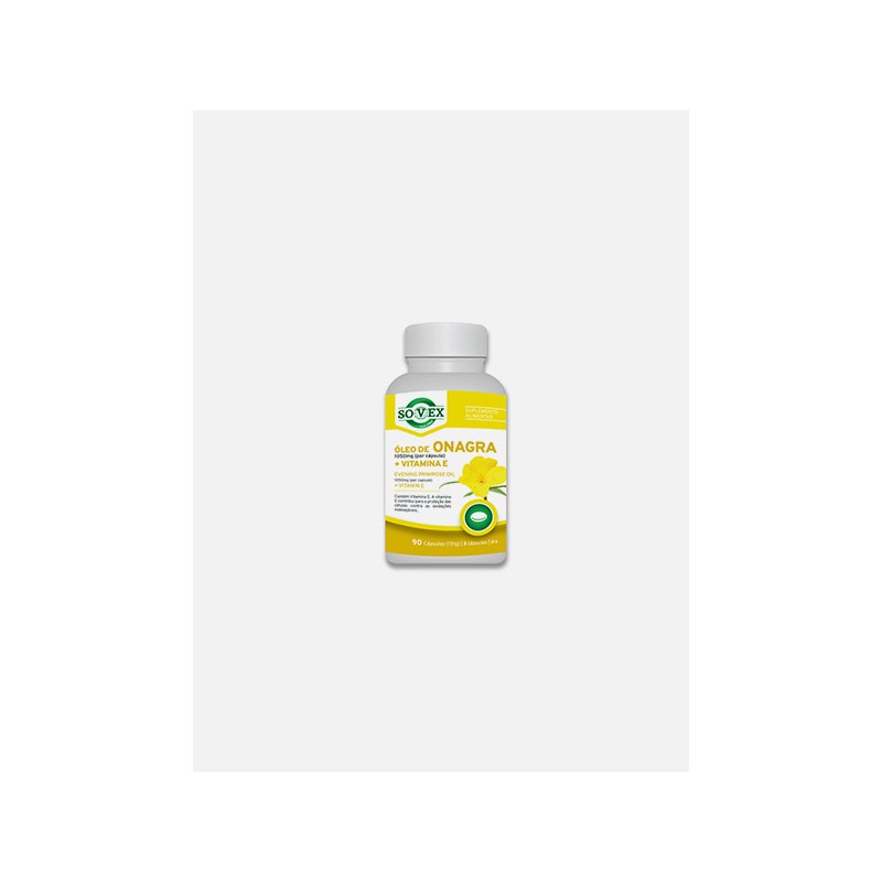 Sovex Óleo de Onagra 1050mg + Vitamina E 90 cápsulas