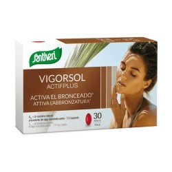 Santiveri Vigorsol Actifplus Activa o Bronzeado 30 Cápsulas