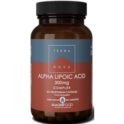 Terra Nova Alpha Lipoic Acid 300 Mg Complex 50 Cápsulas