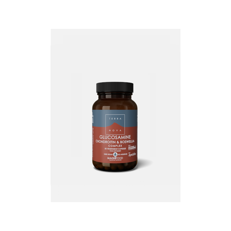 Terra Nova Glucosamine Chondroitin & Boswellia Complex 50 Cápsulas