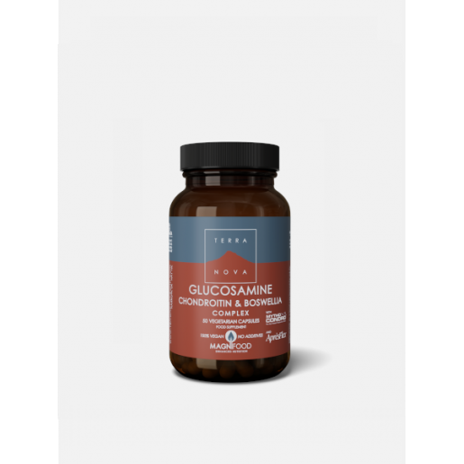 Terra Nova Glucosamine Chondroitin & Boswellia Complex 50 Cápsulas