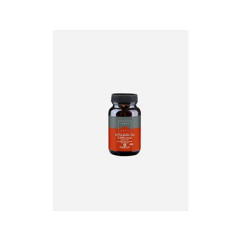 Terra Nova Vitamin D3 2000IU Complex 50 Cápsulas