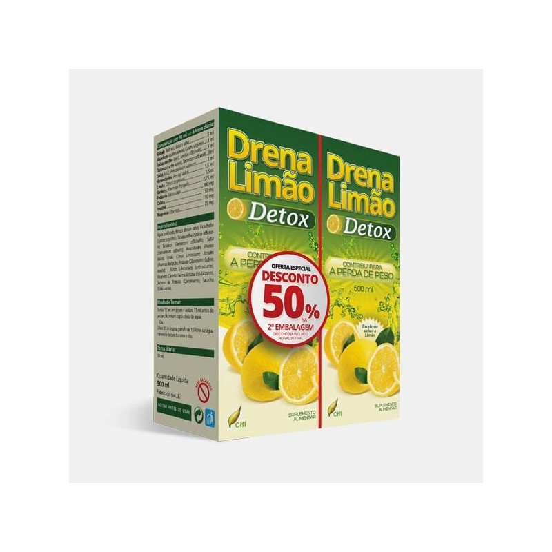 CHI Drena+ Limão Detox 2x500ml
