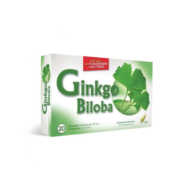 CHI Ginkgo Biloba 20 Ampolas 10ml