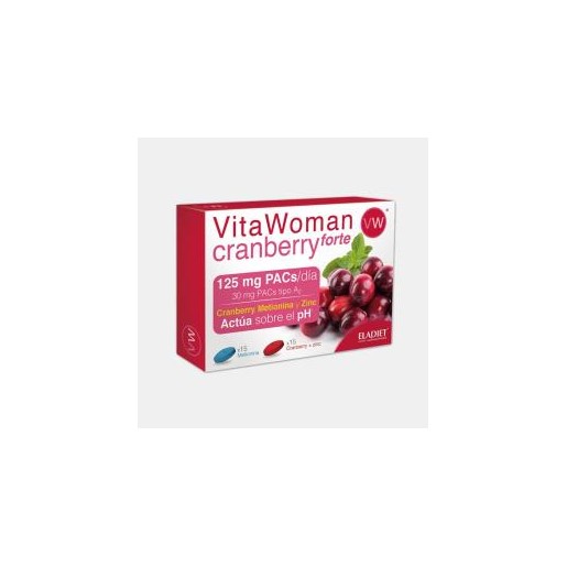 Eladiet Vitawoman Cranberry Forte 15 + 15 Comprimidos