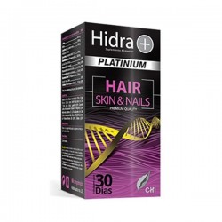CHI Hair, Skin & Nails da Gama Hidra+ Platinium 60 comprimidos