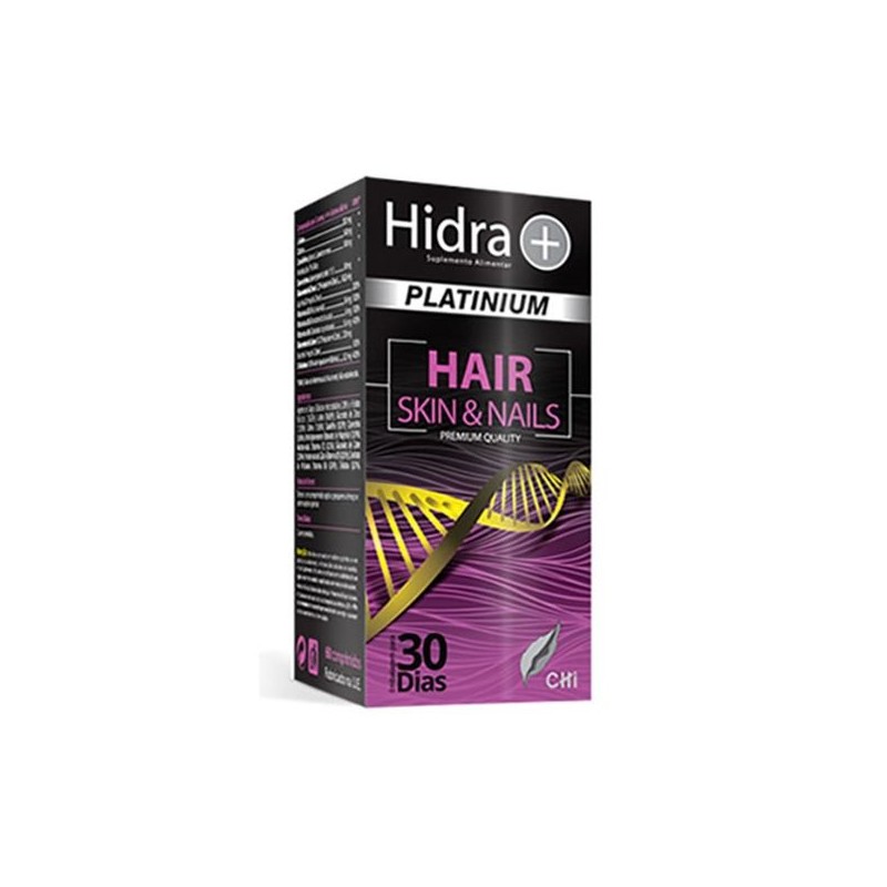 CHI Hair, Skin & Nails da Gama Hidra+ Platinium 60 comprimidos