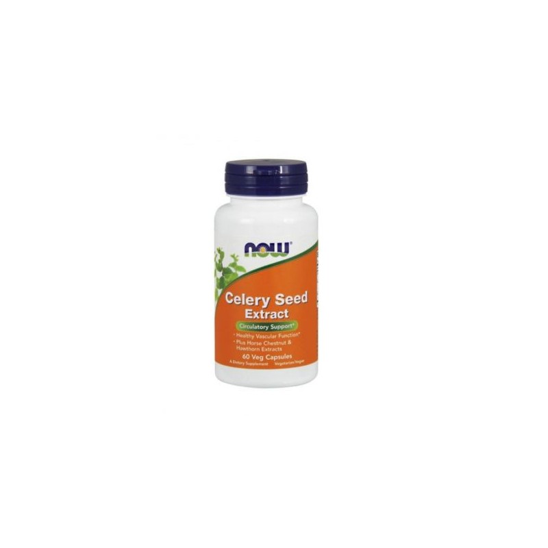 Now Celery Circulation 60 Cápsulas Vegetais