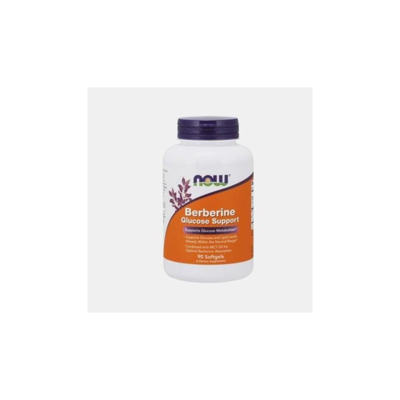 Now Berberine Glucose Support 90 Cápsulas