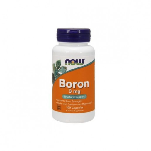 Now Boron 3mg 100 Cápsulas