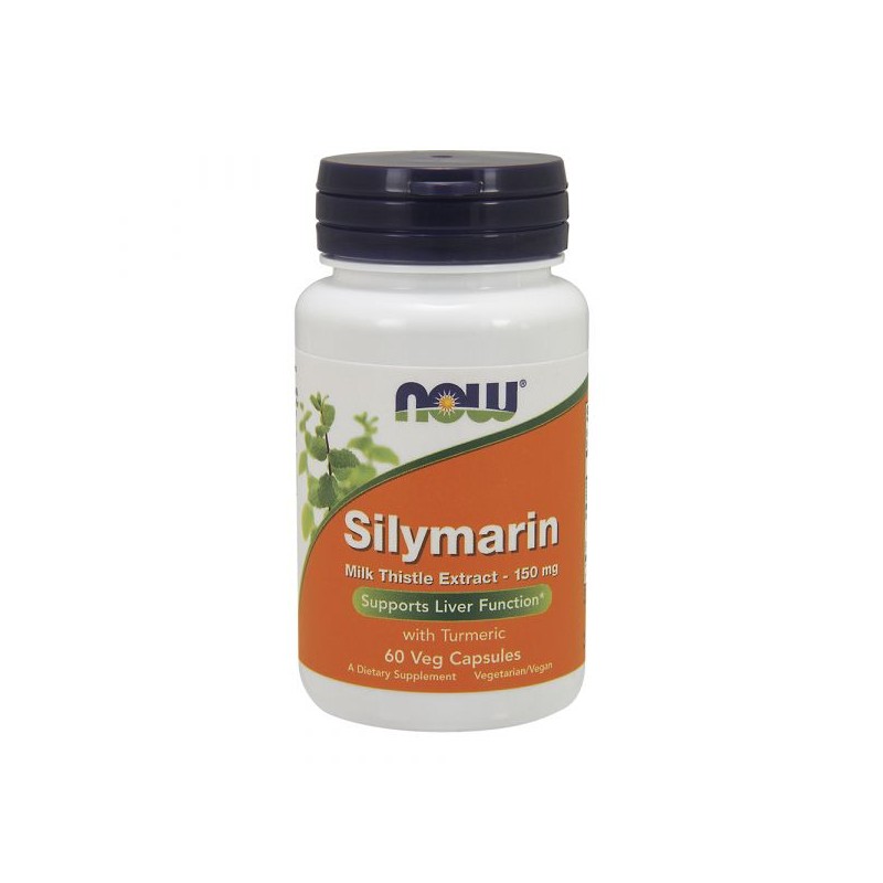 Now Silymarin 150mg 120 Cápsulas Vegetais