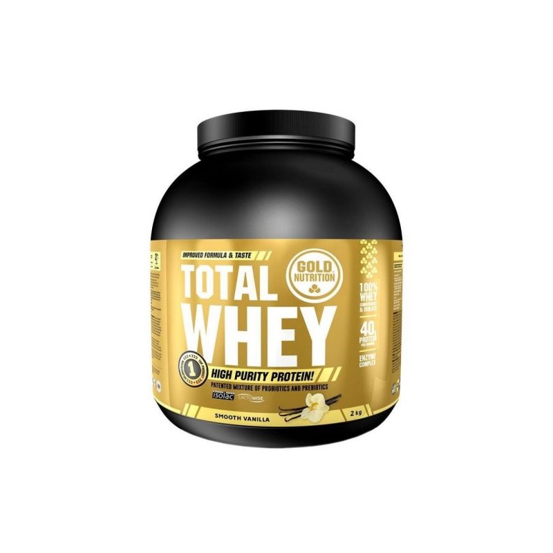 Gold Nutrition Total Whey 2Kg Baunilha