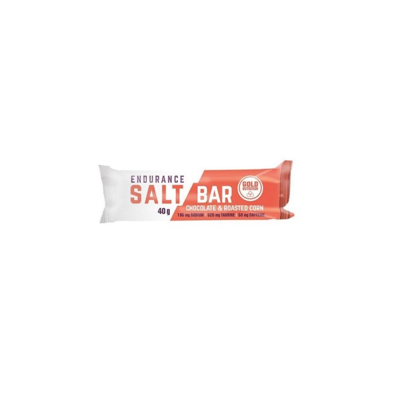 GoldNutrition Endurance Salt Bar 40g Chocolate-Milho Torrado
