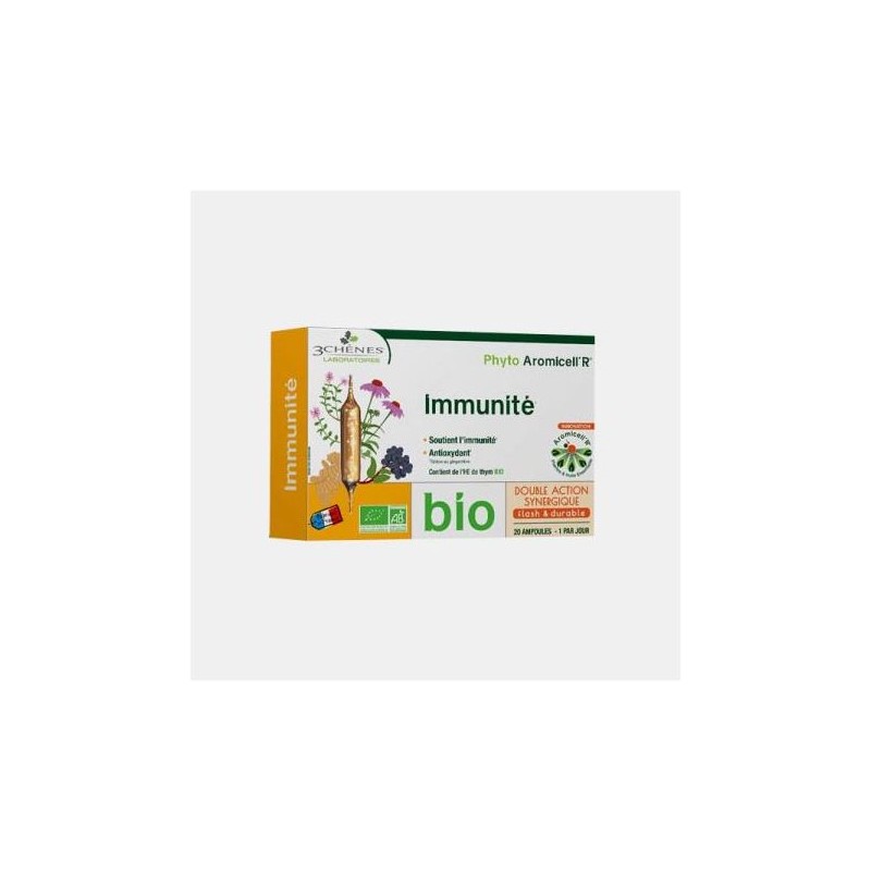 3 Chênes Immunite Bio 20 Ampolas