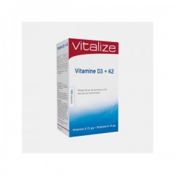 Vitalize Vitamine D3 + K2 120 Cápsulas