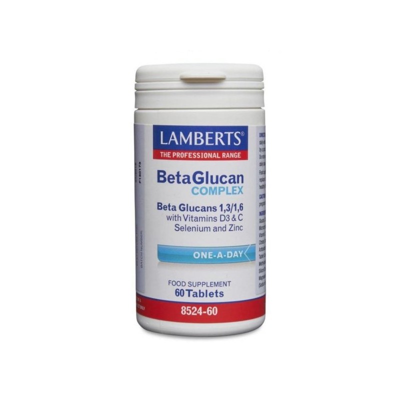 Lamberts Betaglucanos Complexos 60 Comprimidos