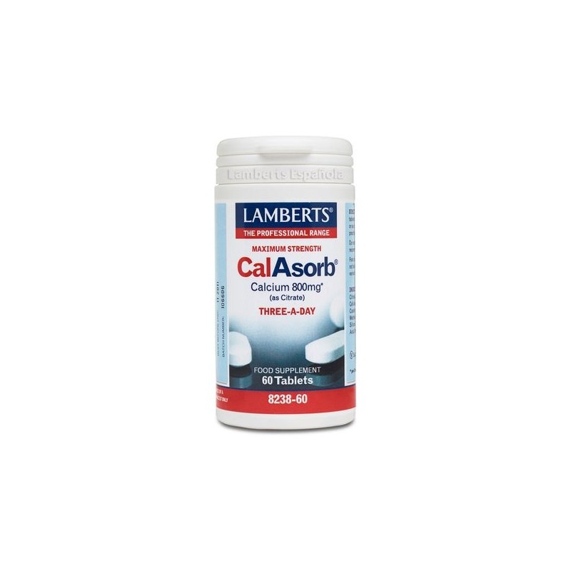 Lamberts Calasorb 60 Tabletes de 800mg