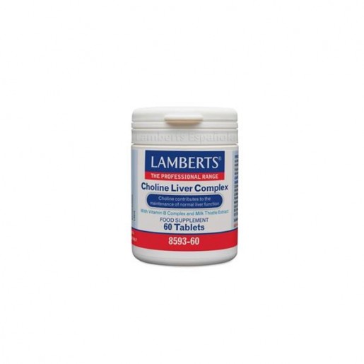 Lamberts Choline Liver Complex 60 Comprimidos