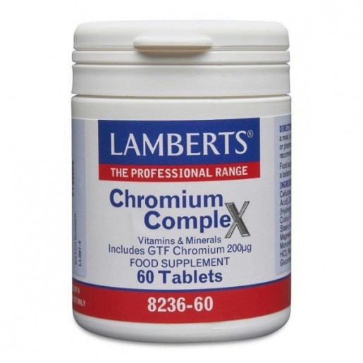 Lamberts Chromium Complex 60 comprimidos