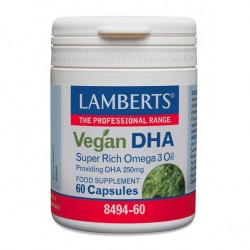 Lamberts DHA Vegan 250mg 60 Cápsulas