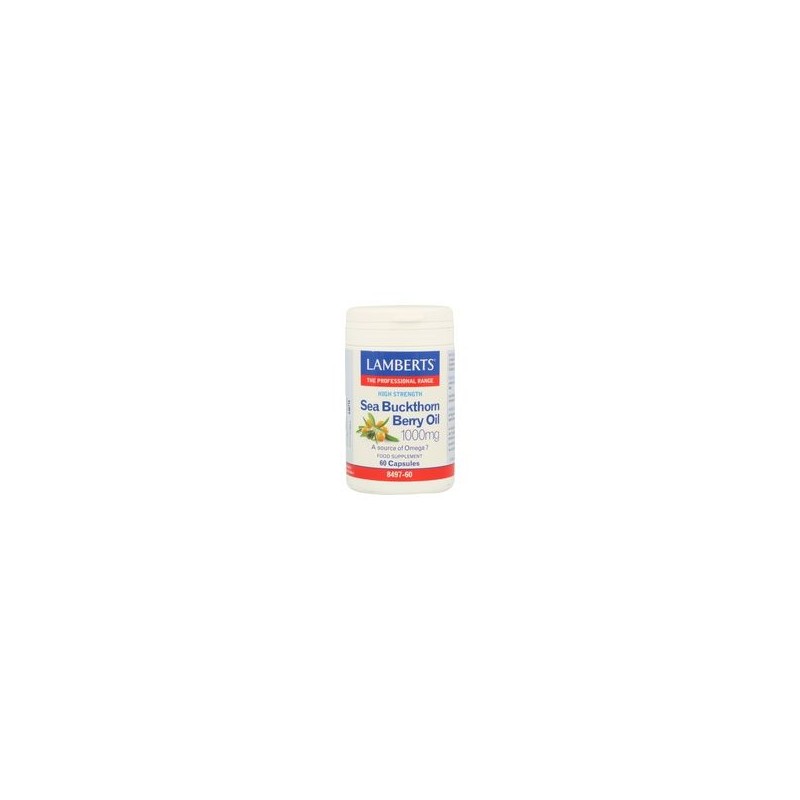 Lamberts Óleo de Espinho Amarelo 30 Cápsulas de 1000mg