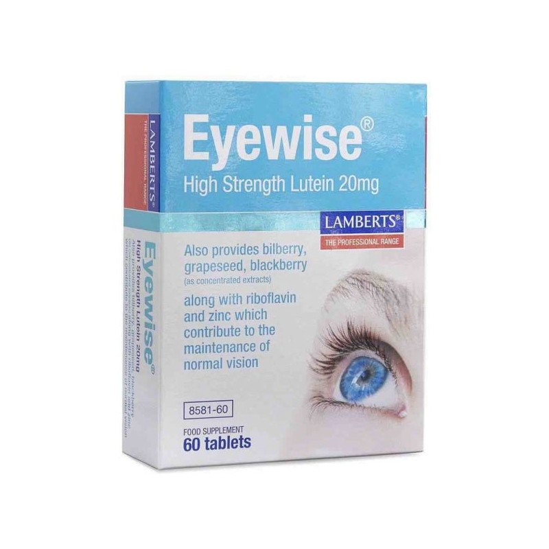 Lamberts Eyewise 60 Comprimidos