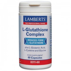 Lamberts L-glutatione Complex 60 cápsulas