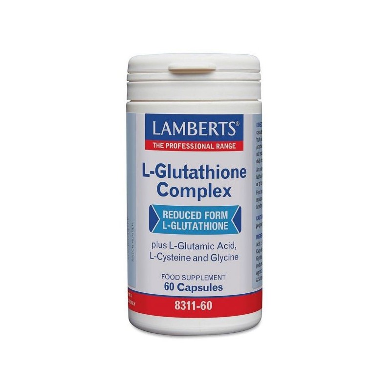 Lamberts L-glutatione Complex 60 cápsulas