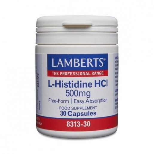 Lamberts L-Histidine HCI 500mg 30 cápsulas