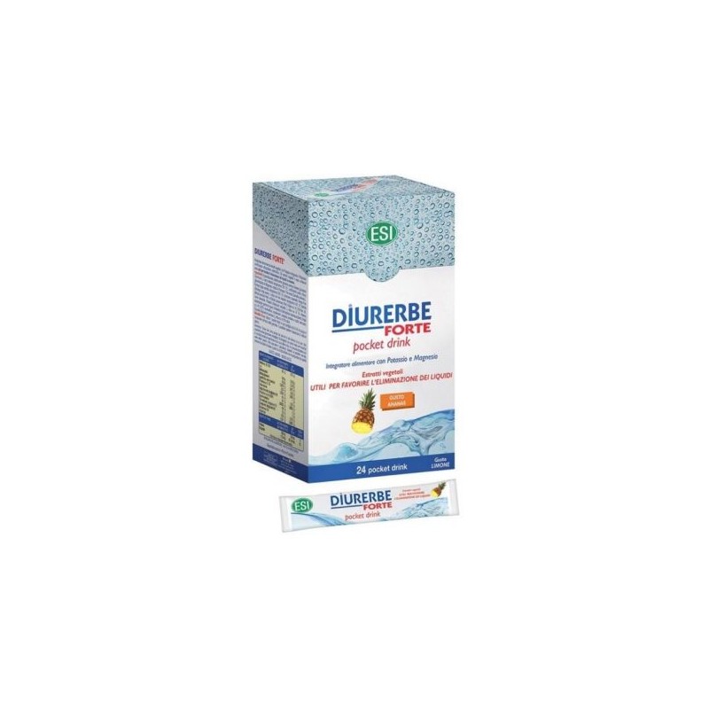 ESI Diurerbe Forte Pocket Drink 24 Saquetas Ananás