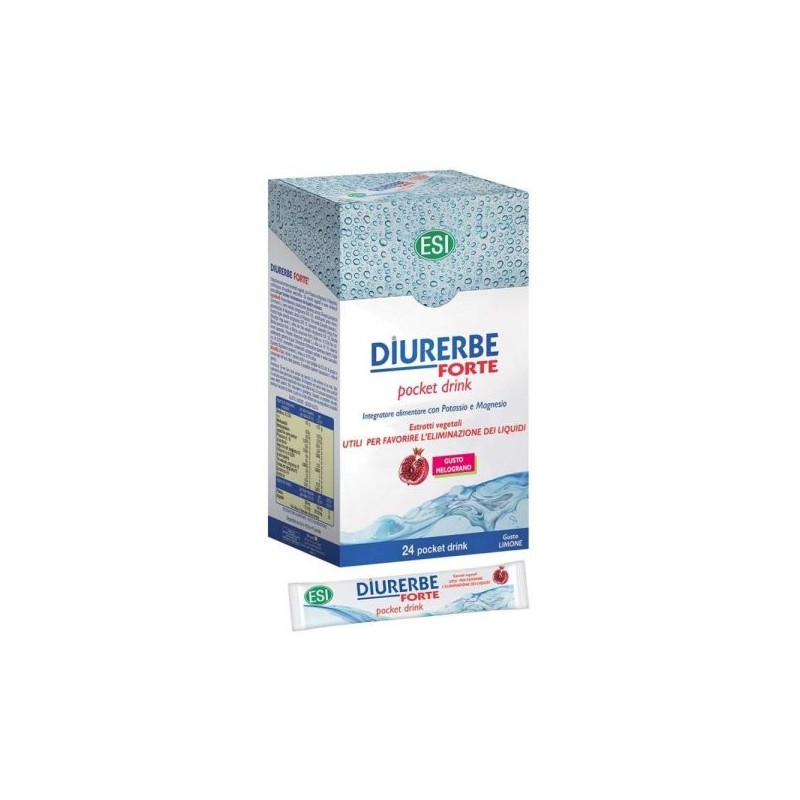 ESI Diurerbe Forte Pocket Drink 24 Saquetas Romã