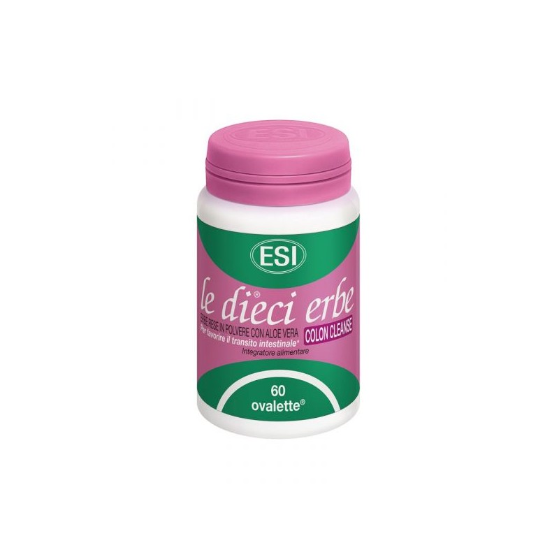 ESI Le Dieci Erbe Colon Cleanse 60 Comprimidos