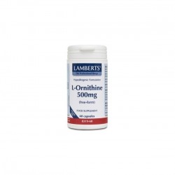 Lamberts L-Ornithine 500mg 60 cápsulas