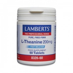 Lamberts L-Theanine 200mg 60 Comprimidos