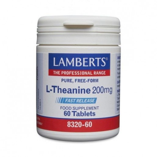 Lamberts L-Theanine 200mg 60 Comprimidos