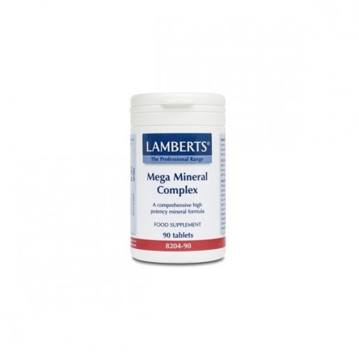 Lamberts Mega Mineral Complex 90 Comprimidos