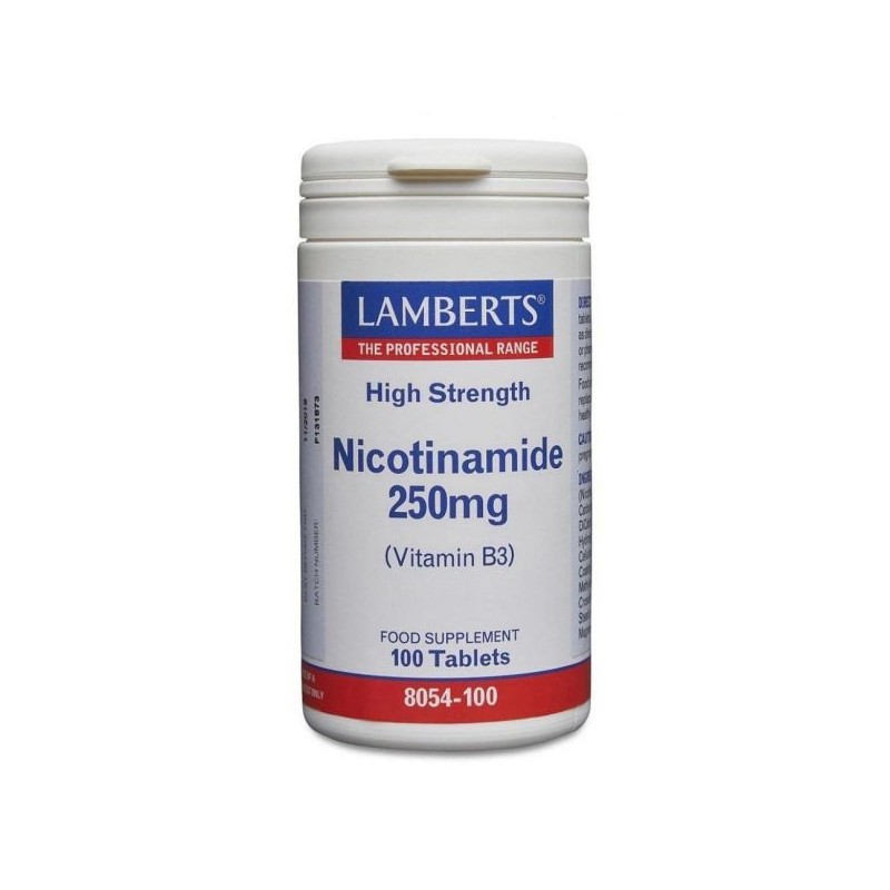 Lamberts Nicotinamida 100 Comprimidos