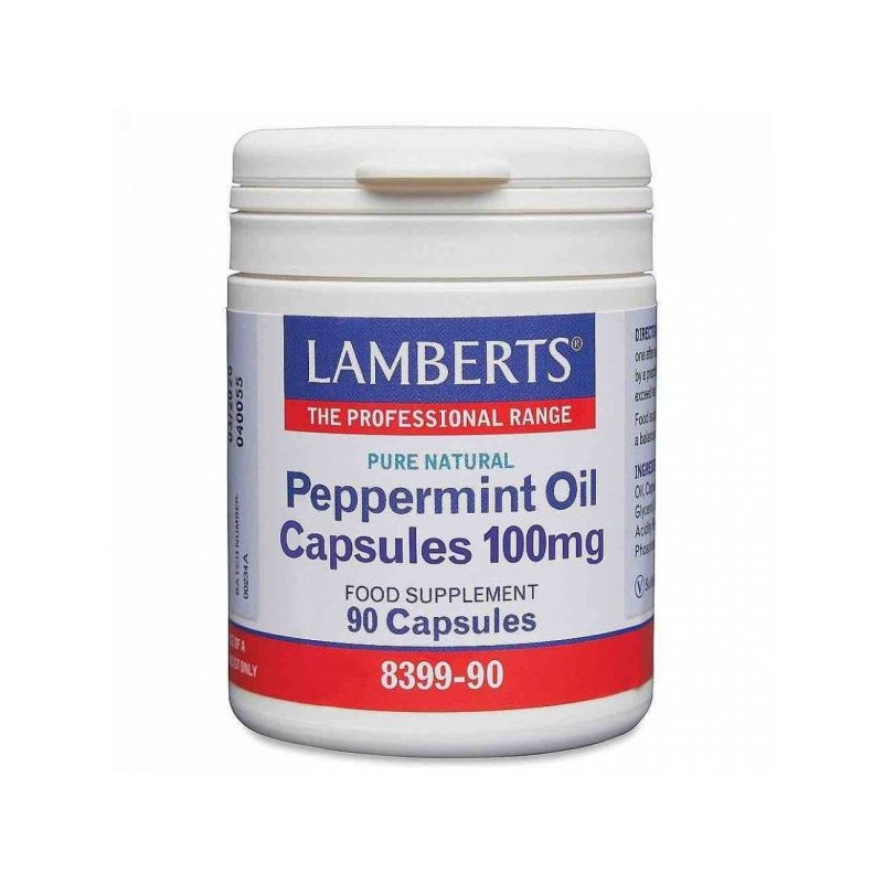 Lamberts Peppermint Oil 90 Cápsulas